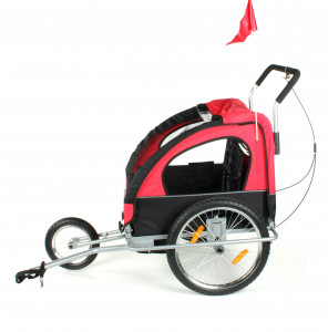 Children's bicycle trailers