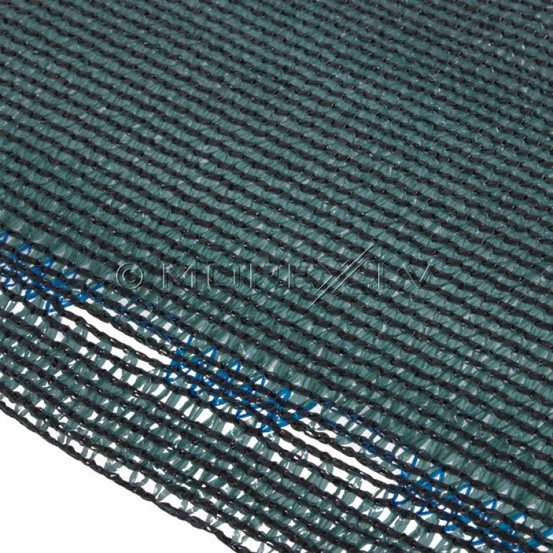 Shading net with plastic tie wraps, 140 g/m²