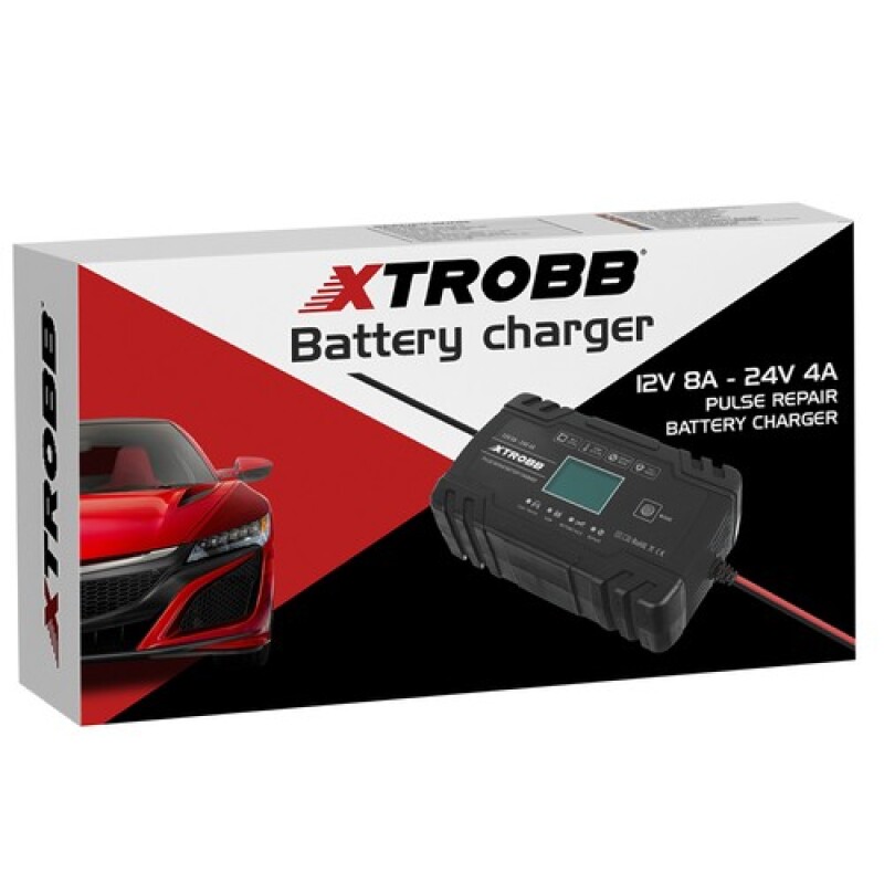 Автоматическое зарядное устройство XTROBB 12V 8A / 24V 4A