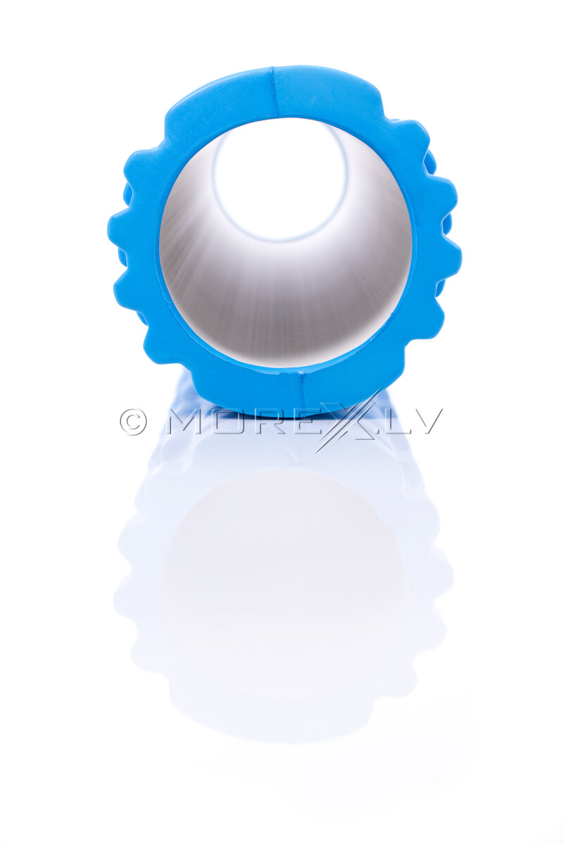 Massage Foam Roller Yoga Roller 14x62cm, sinine
