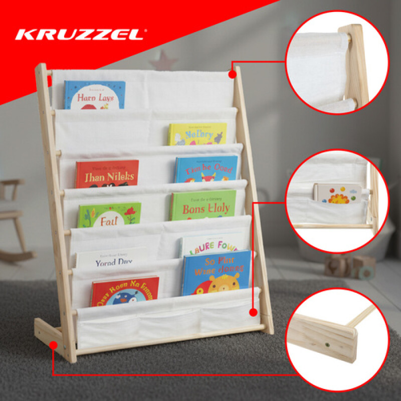 Laste raamaturiiul 79x62,5x30 cm
