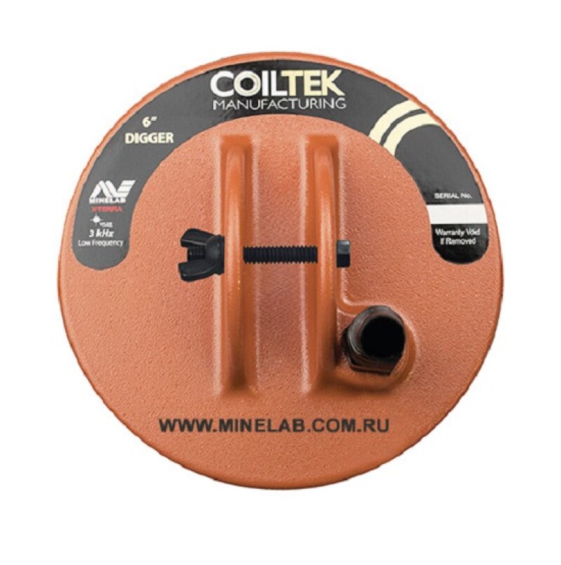 Minelab Coiltek 6" 3kHz DD Digger Otsingupool (Minelab X-Terra 705 / 505 / X70)
