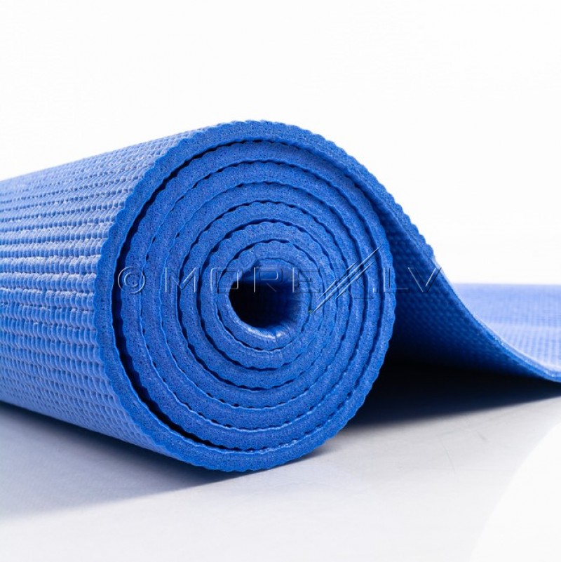 Yoga pilates exercise sport mat 173х61х0.5 сm blue