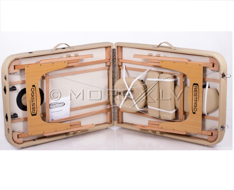 Kokkupandav massaažilaud RESTPRO® Memory 3 Beige