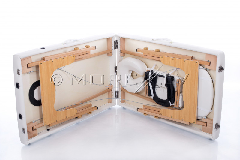 Masāžas galds (kušete) balts 185x60 cm