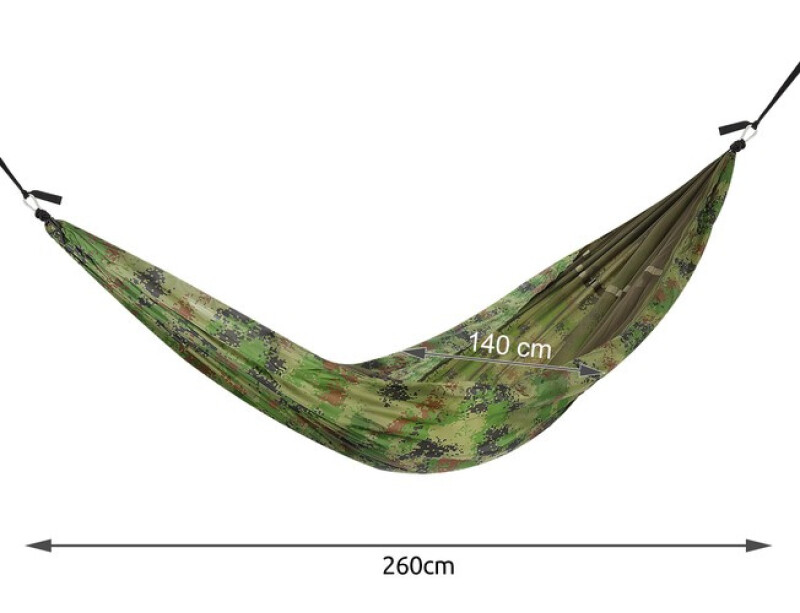 Võrkkiik-aiakiik 260x140 cm, comuflaaž