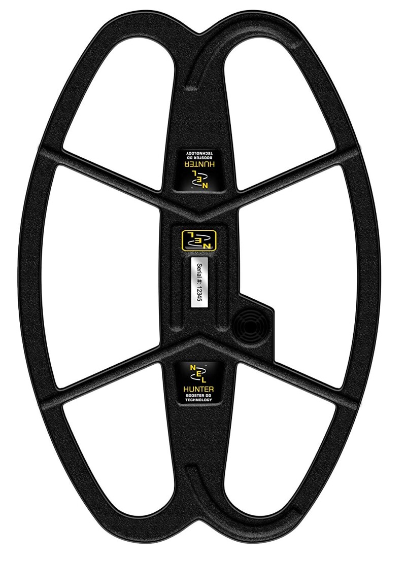 NEL Hunter Waterproof Search Coil 12,5"x8,5" 3 / 7,5 / 18,75 kHz Minelab X-Terra Series (N01-0405)