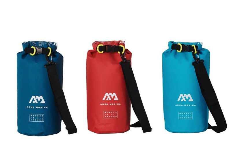 Vandeniui atsparus krepšys Aqua Marina Dry 10L, šviesiai mėlynas
