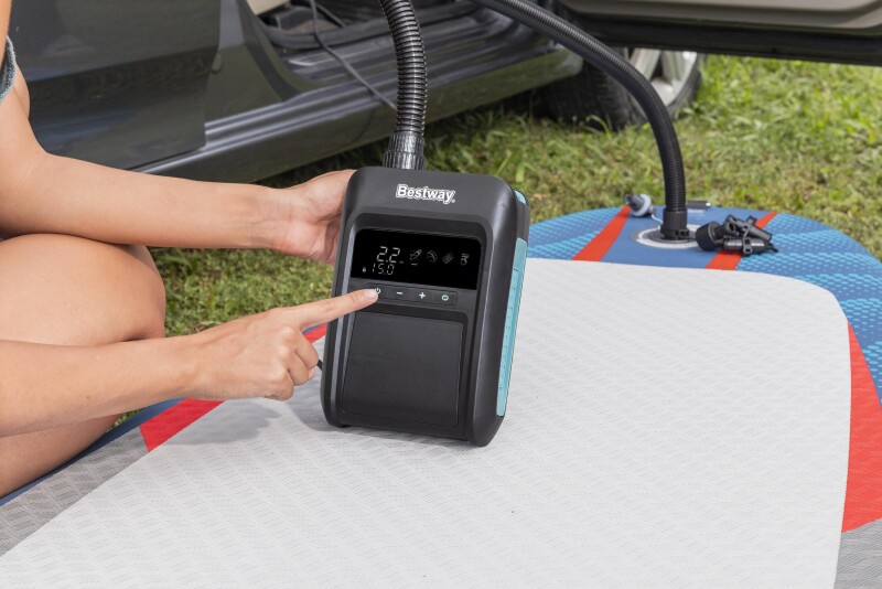 Электрический SUP насос Bestway PowerGrip 12V 16psi