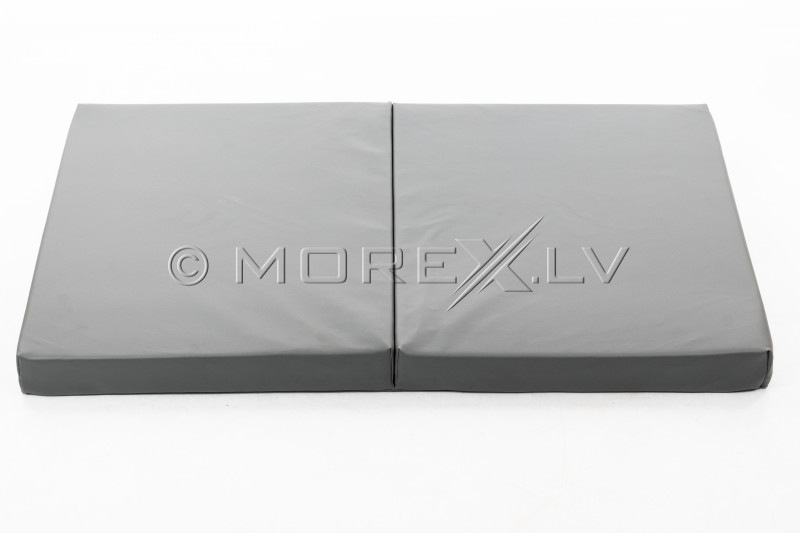Leather safety mat 80x120 cm, pilkas