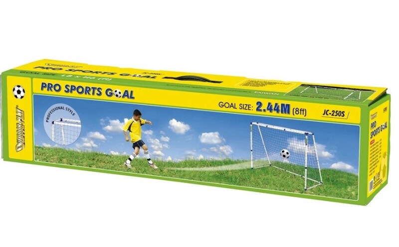 Football goal JC-250S, 244x183 cm