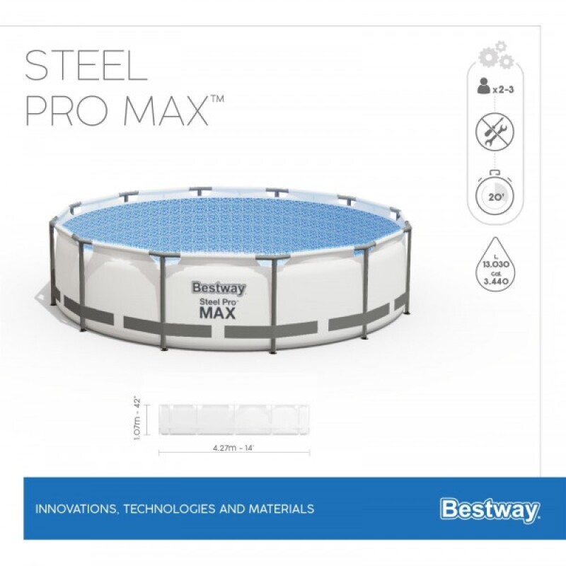 Karkassbassein Bestway 56950 Steel Pro Max Set 427x107 cm