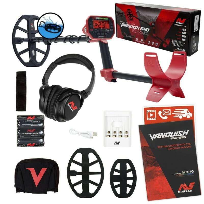 Metal detector Minelab Vanquish 540 Pro-Pack + GIFT BAG