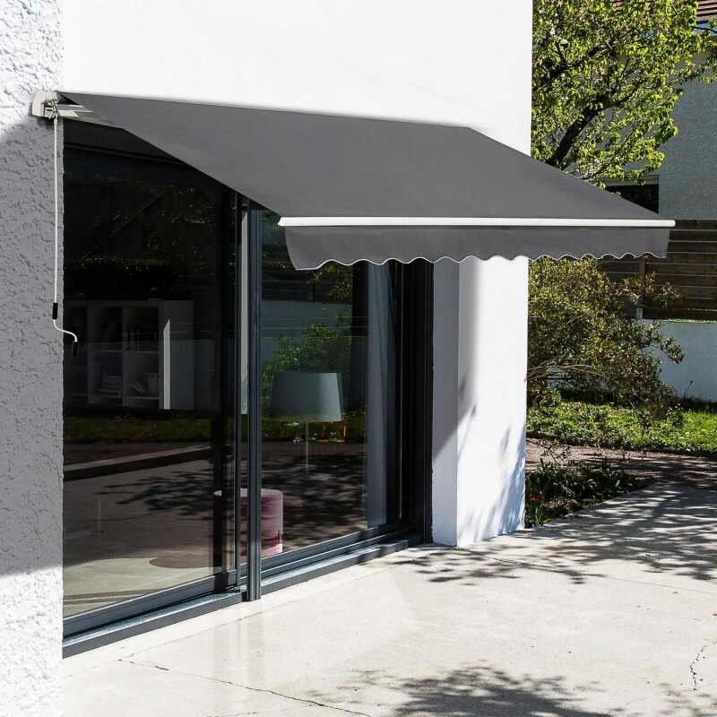 Väljatõmmatav terrassimarkiis varikatus 4x2.5 m, Hall