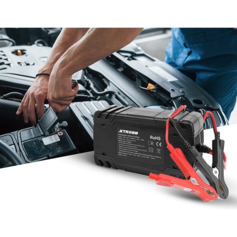 Автоматическое зарядное устройство XTROBB 12V 8A / 24V 4A