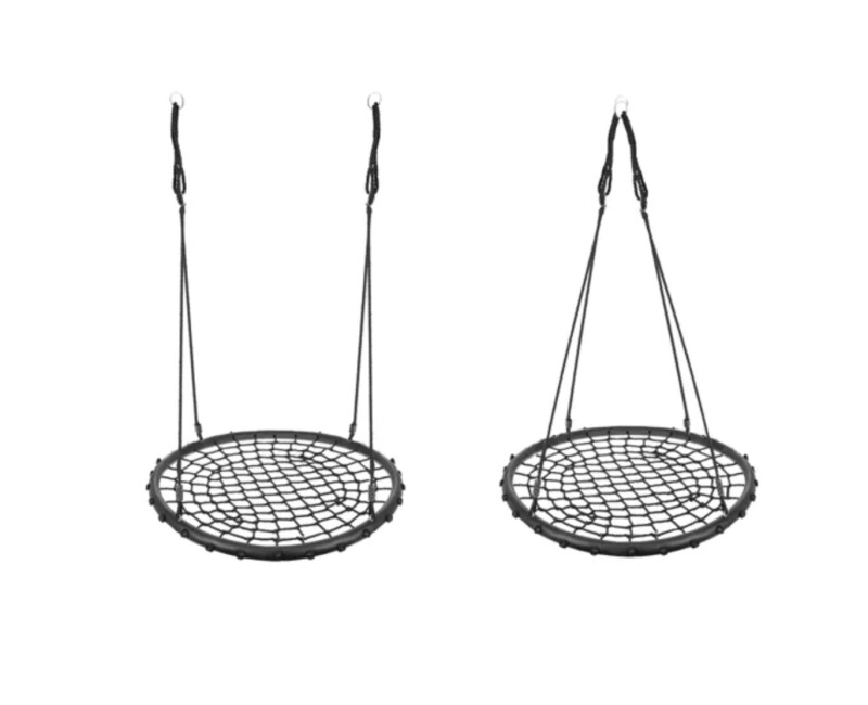 Laste Kiigekure pesa Ø 100 cm, must