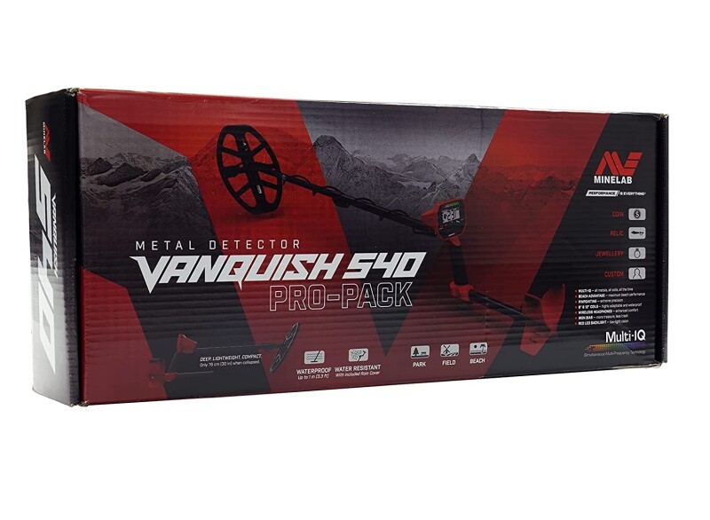 Metal detector Minelab Vanquish 540 Pro-Pack + GIFT BAG