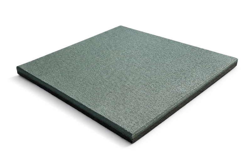 Kummist turvaplaat KBT 50×50×2,5cm 4tk., roheline