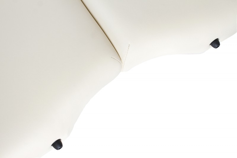 Kokkupandav massaažilaud RESTPRO® VIP OVAL 3 Cream