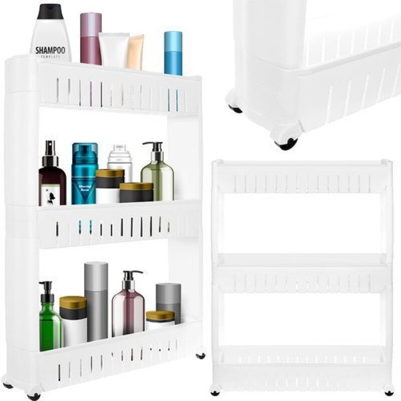 3 level shelf on wheels