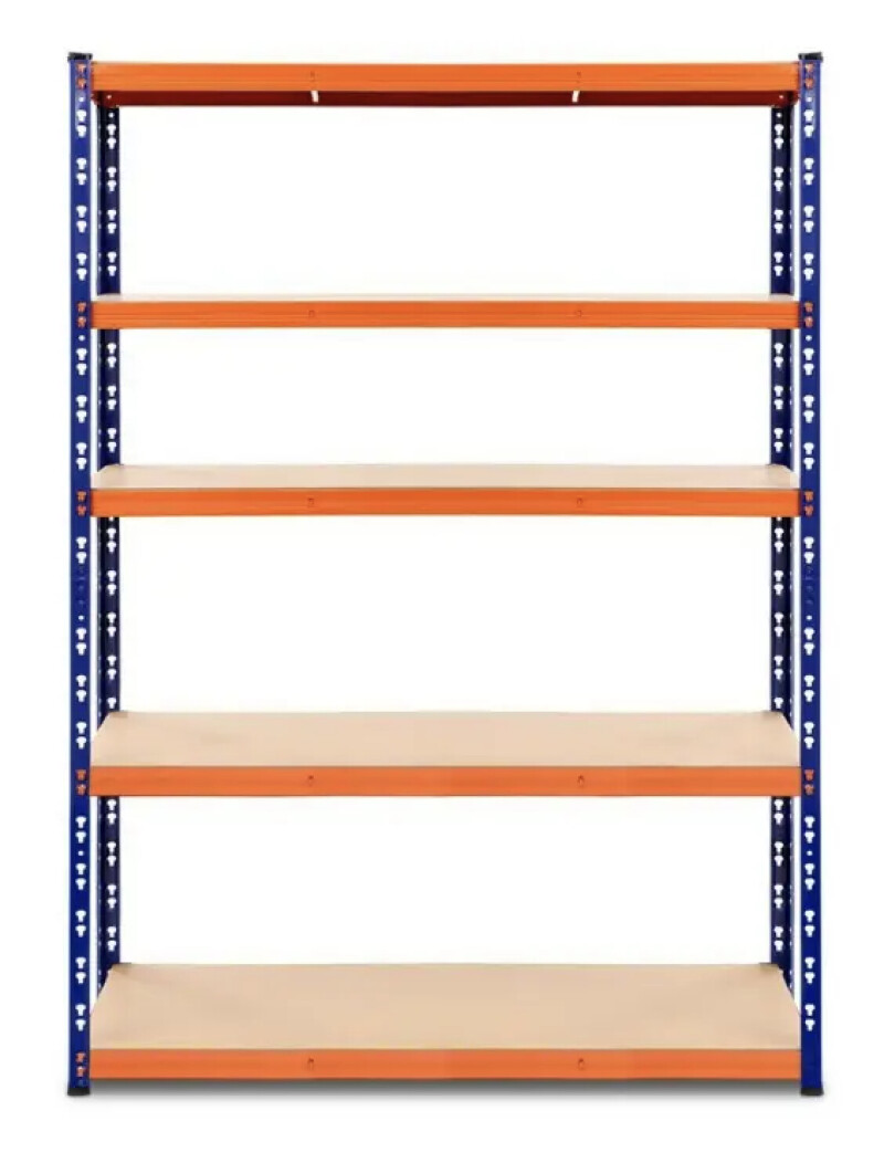5-tasemeline stellaaž 220x120x45 cm