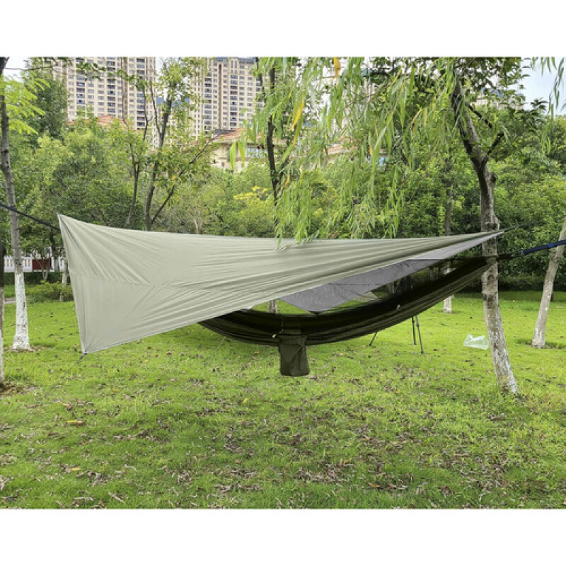 Võrkkiik-aiakiik 260x140 cm, khaki