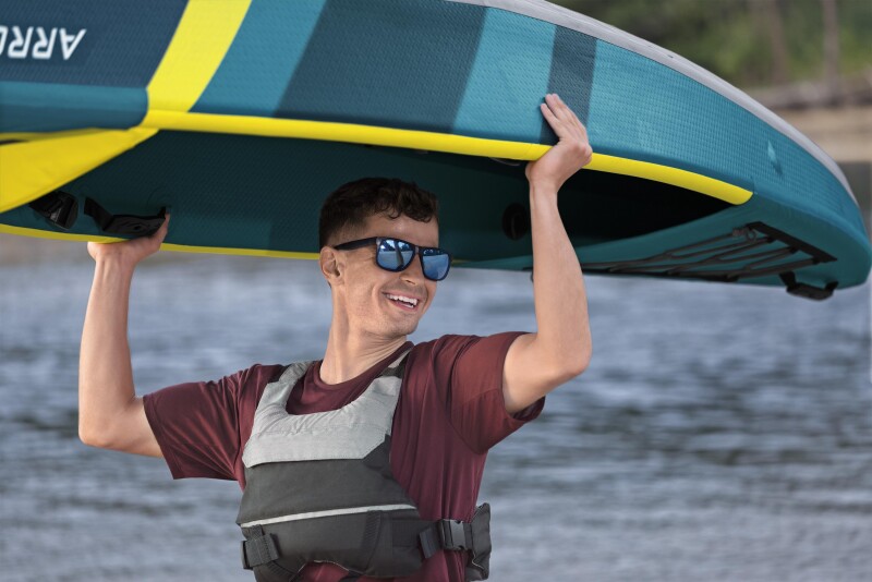 Одноместный надувной каяк Bestway Arrow Elite X1 365x73x30 cm, 65179