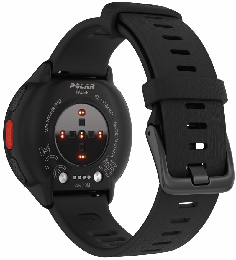 Spordikell POLAR PACER NIGHT BLACK, S-L