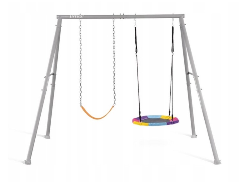 Mänguväljak koos pesakiigega (2 in 1) Ø 81 cm, Intex 44126