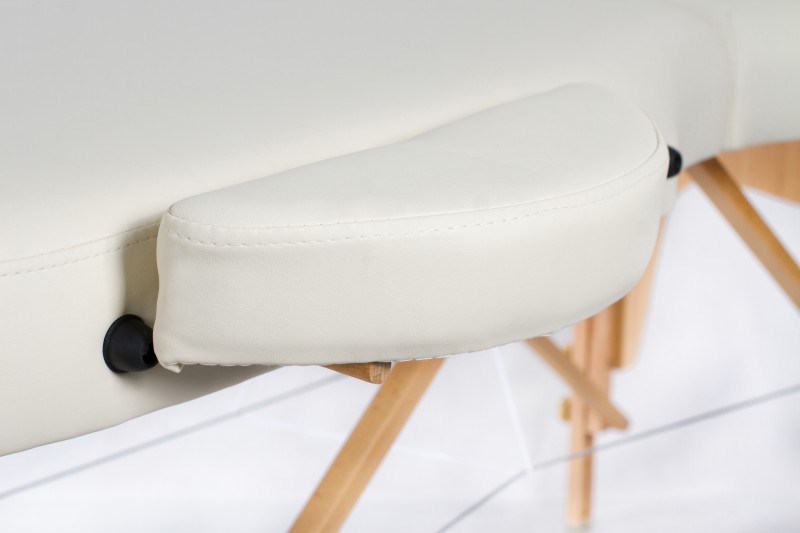 Kokkupandav massaažilaud RESTPRO® VIP OVAL 3 Cream