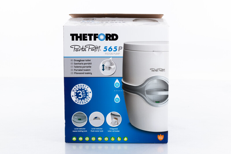 Thetford Porta Potti 565P Kaasaskantav Tualett Tasemeindikaatoriga