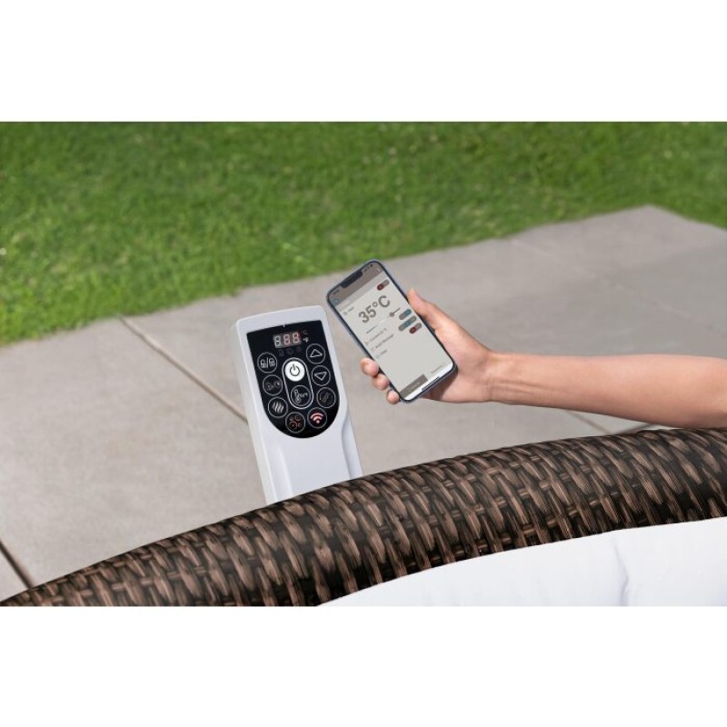 Bestway LAY-Z-SPA Bali AirJet 6001P bassein-mullivann 5-7 inimesele (6001P)