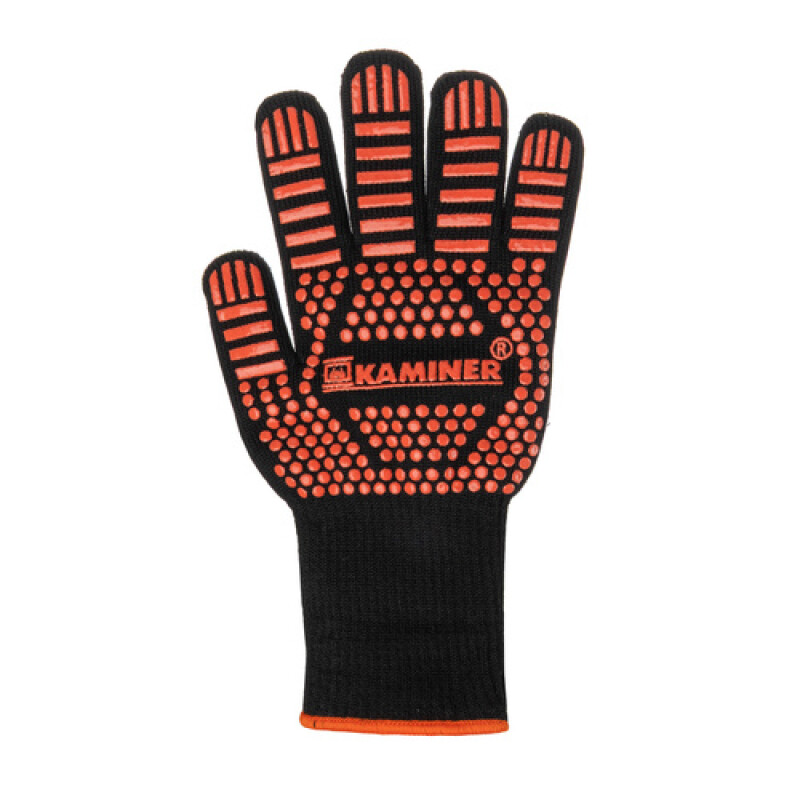 Heat-resistant grill gloves