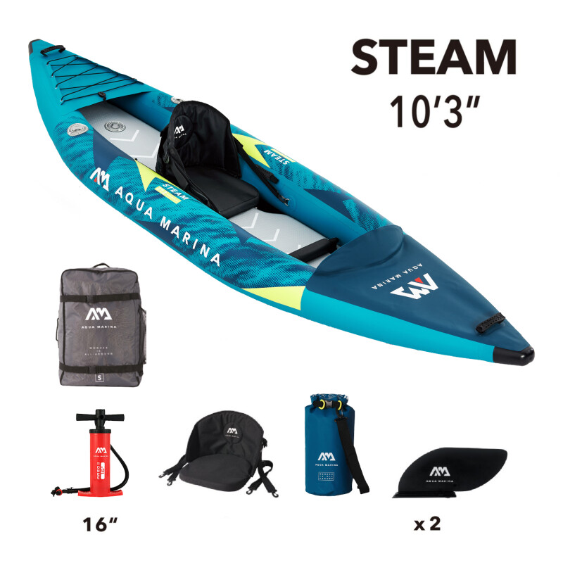 Надувной каяк Aqua Marina Steam 312x90 см ST-312