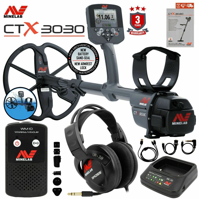 Металлодетектор Minelab CTX3030 + ПОДАРОК:CTX 3030 17" и 6" Double-D КАТУШКИ