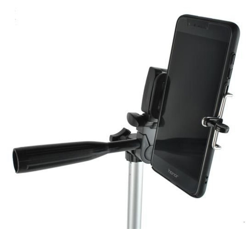 Camera stand 133 cm with phone holder and remote controller