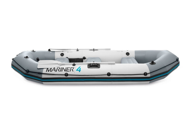 Intex MARINER 4 FULL SET c Neraus NRS 40X + аккумулятор + Marine Dual Purpose Battery 95Ah