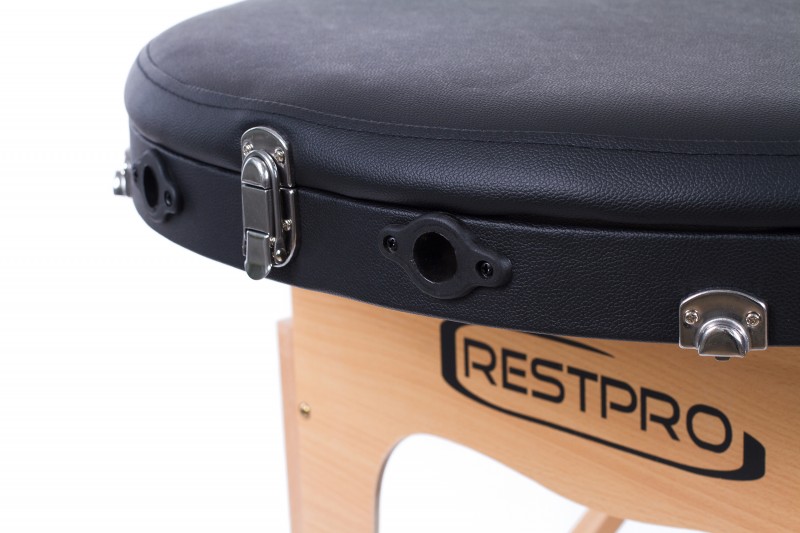 Kokkupandav massaažilaud RESTPRO® Classic Oval 3 Black