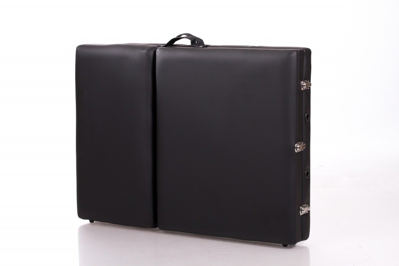 Kokkupandav massaažilaud RESTPRO® ALU 3 Black