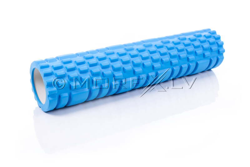 Massage Foam Roller Yoga Roller 14x62cm, sinine