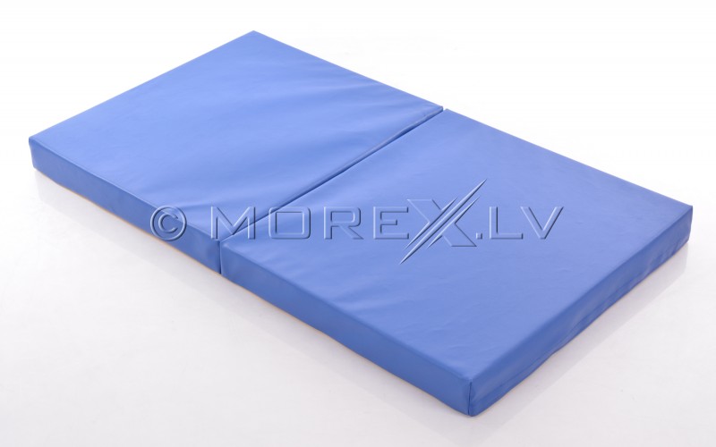 Leather safety mat 66x120cm blue-yellow