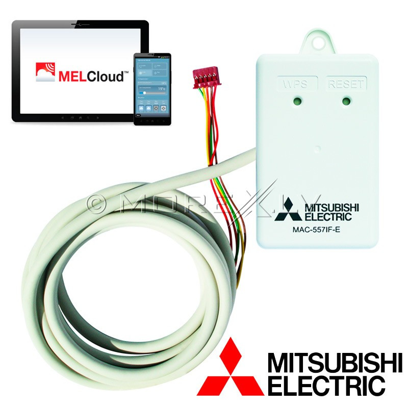 Wi-fi control adapter for Mitsubishi heat pumps, MAC-568IF-E