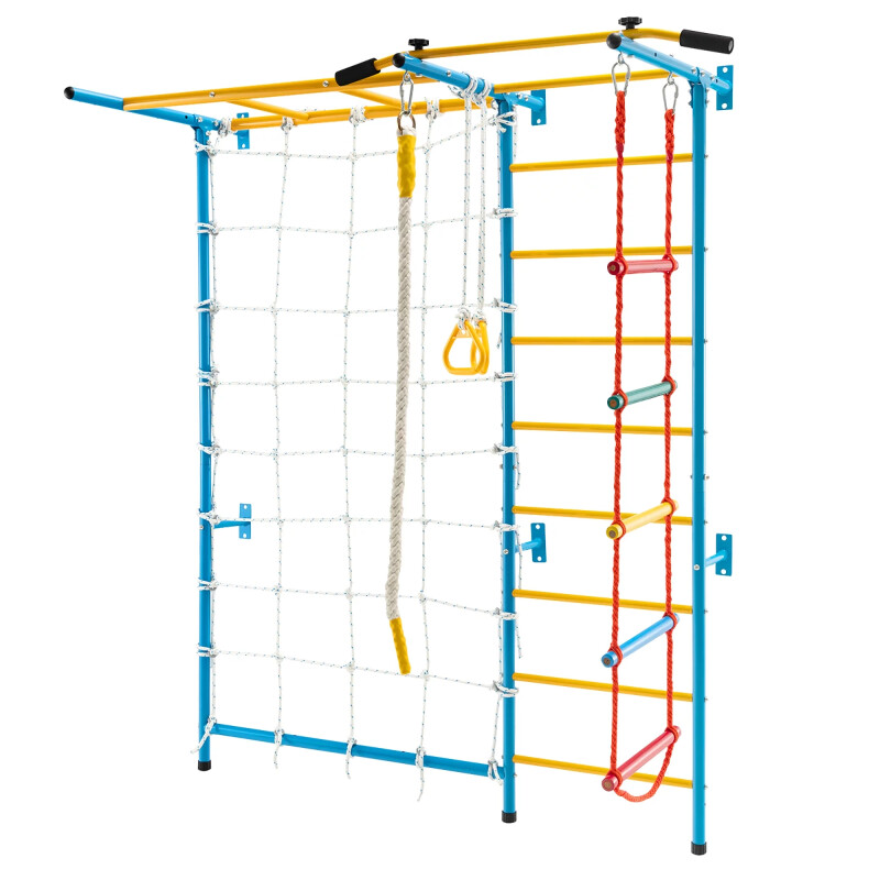 Laste rootsi sein XK-029 valge-kollane, 223x196,5x80.5cm