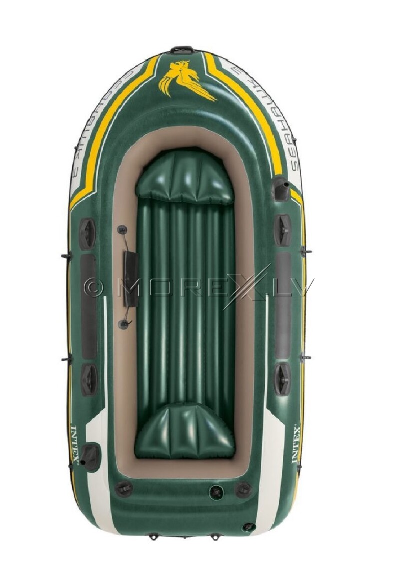 Täispuhutav kummipaat Intex SEAHAWK 3 BOAT SET (295x137x43)