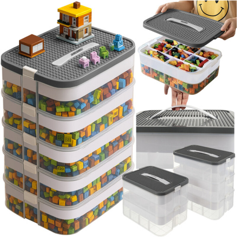 Klotsikarp, Lego kast, 5 taset
