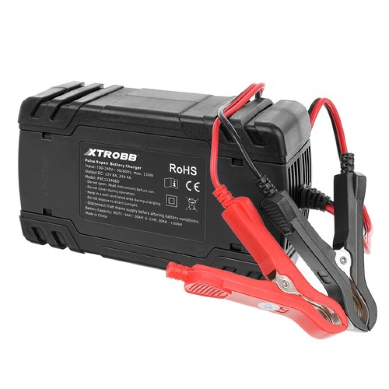 Автоматическое зарядное устройство XTROBB 12V 8A / 24V 4A