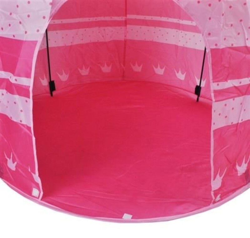 Tent for children – castle / palace, pink 105x105x135 cm