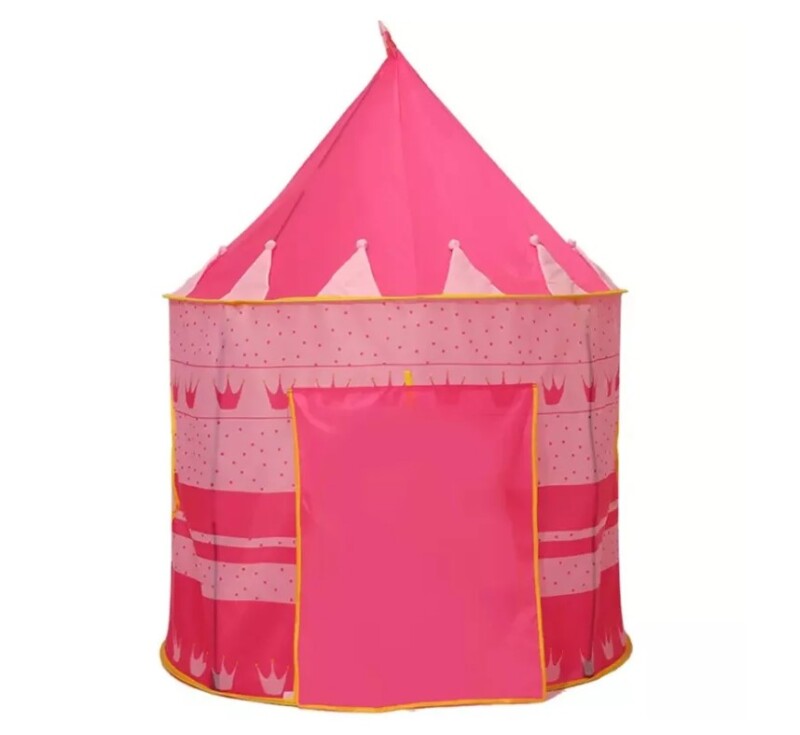 Palapinė – pilis, rožinis 105x105x135 cm