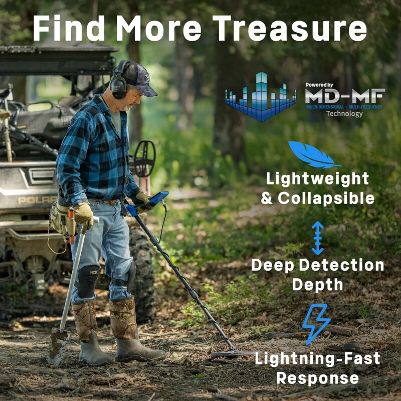 Metal Detector Garrett Vortex VX5 with 8.5" x 11" DD Vortex Raider™ Searchcoil