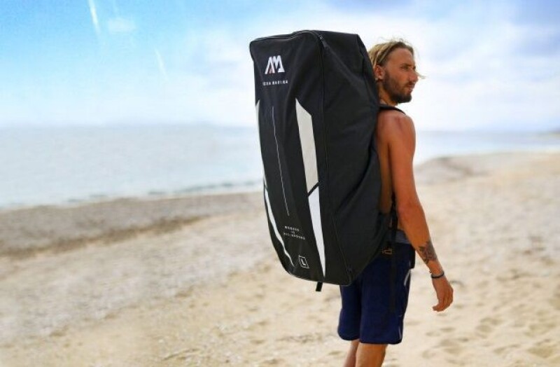 SUP-laua seljakott Aqua Marina Zip S, must